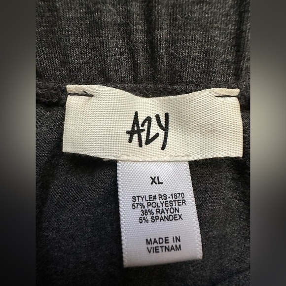 Azy Women’s Drawstring Midi Skirt Gray Size XL - Picture 4 of 5